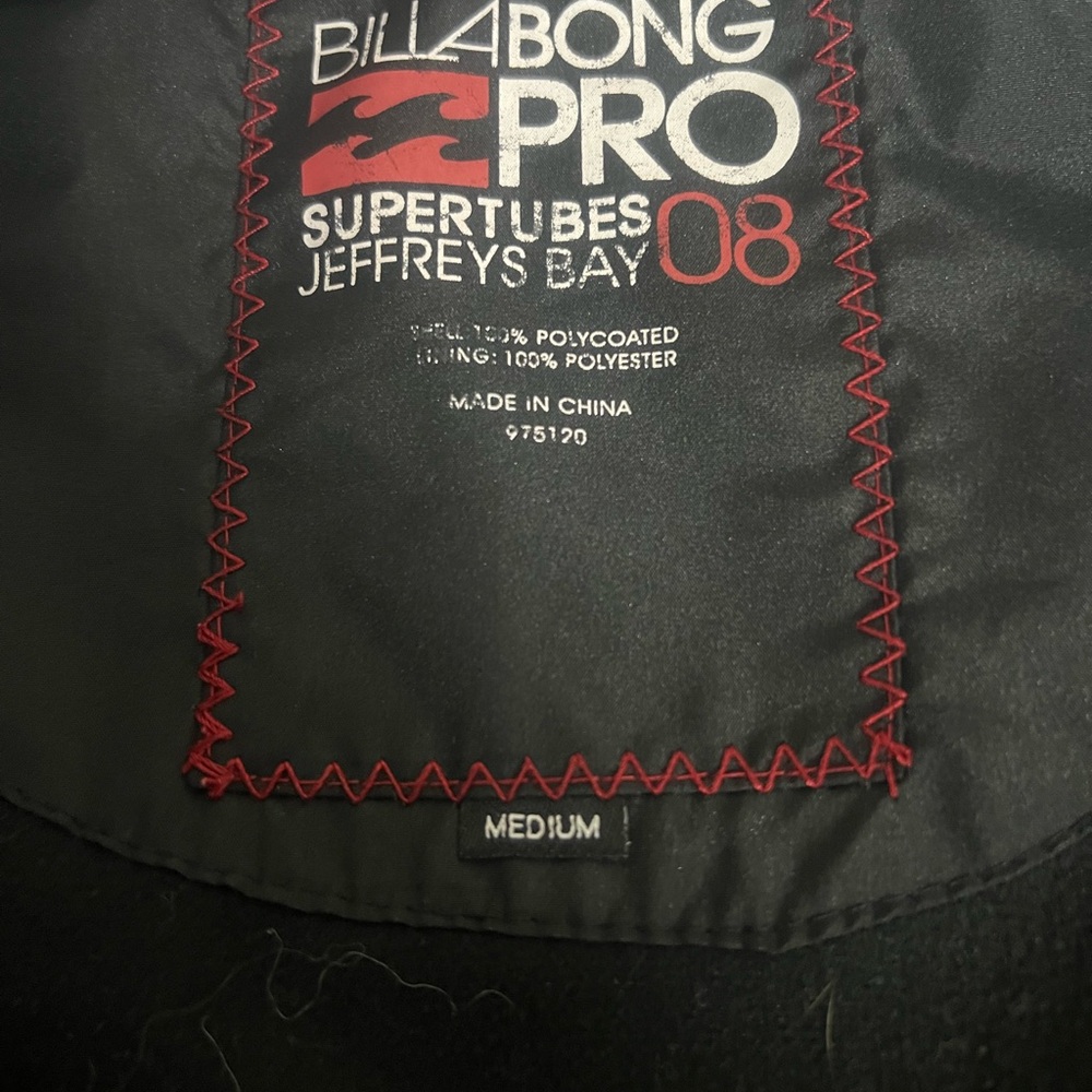 Billabong Surf Pro Tour Supertubes Jeffreys Bay 08 jacket.‎ - Picture 3 of 3
